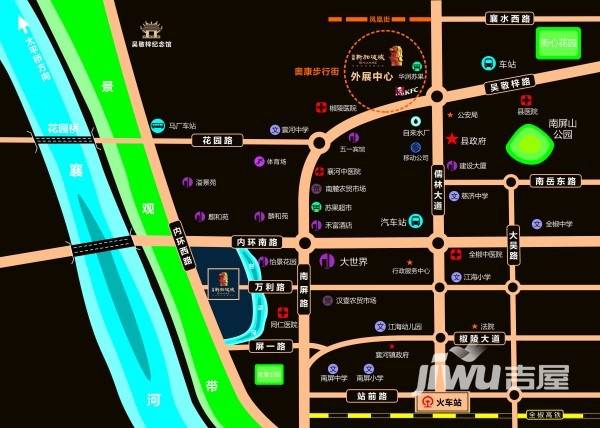 国耀新加坡城位置交通图1