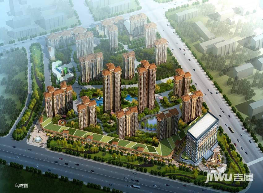 金绿欧洲城效果图图片
