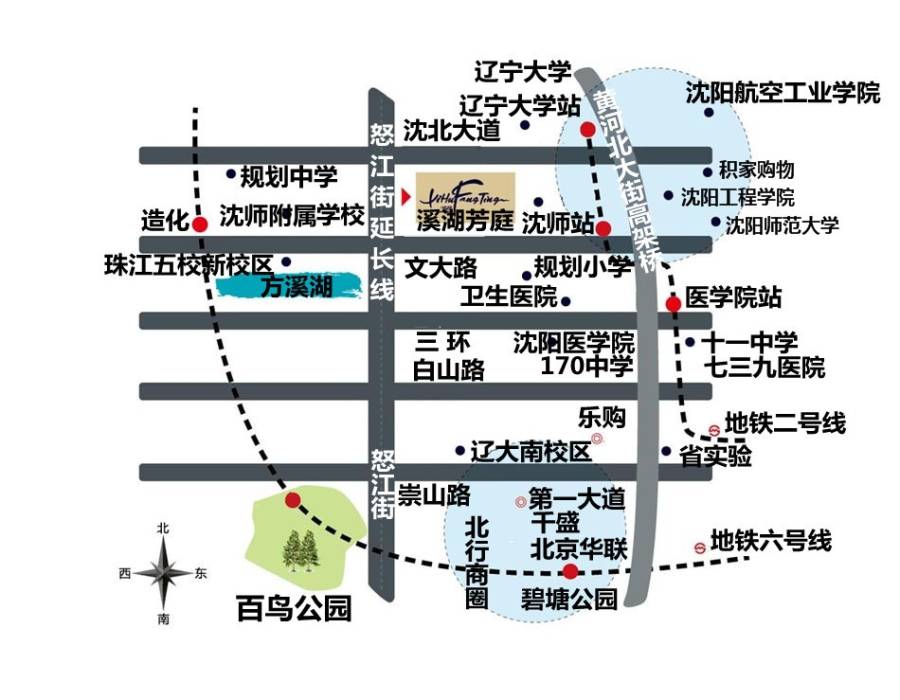 溪湖芳庭位置交通图图片