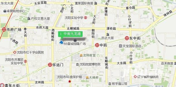 中街九龙港位置交通图图片