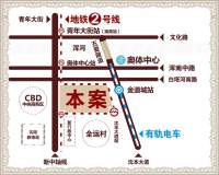 金道城位置交通图图片
