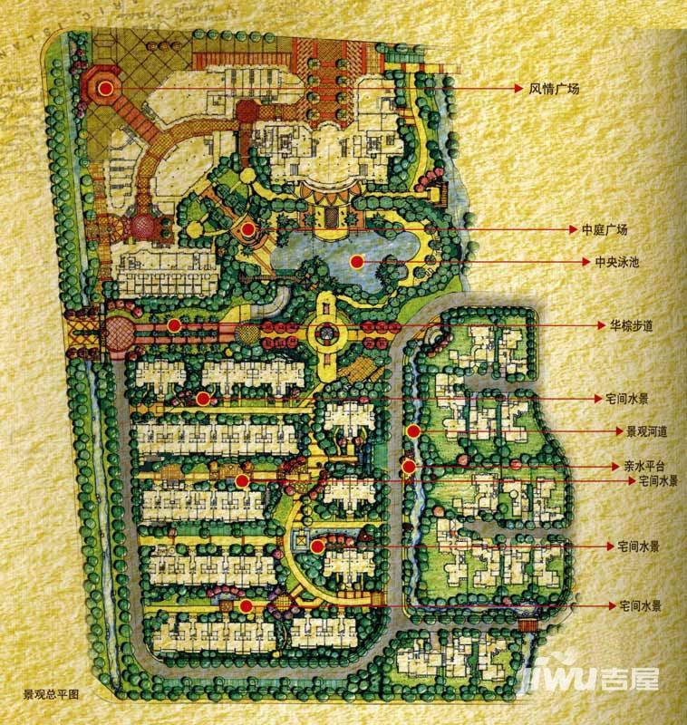 江南明珠苑翡翠园规划图图片