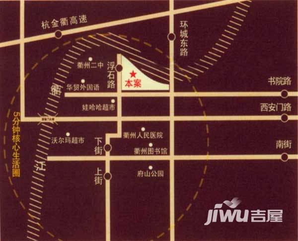 万华·金河湾位置交通图3