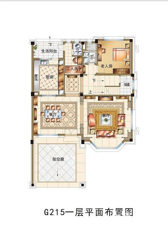 衢州碧桂园普通住宅408㎡户型图