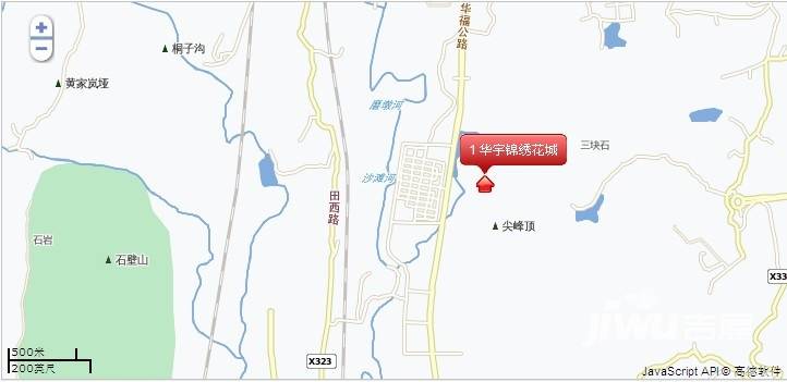 华宇锦绣花城位置交通图图片