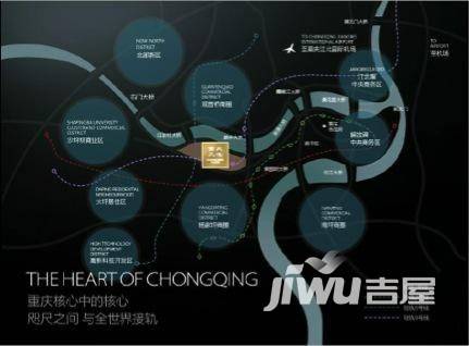 重庆天地雍江悦庭位置交通图图片