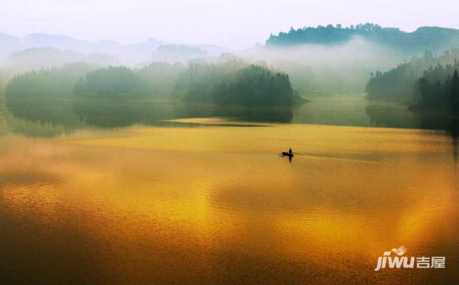 中海黎香湖配套图图片