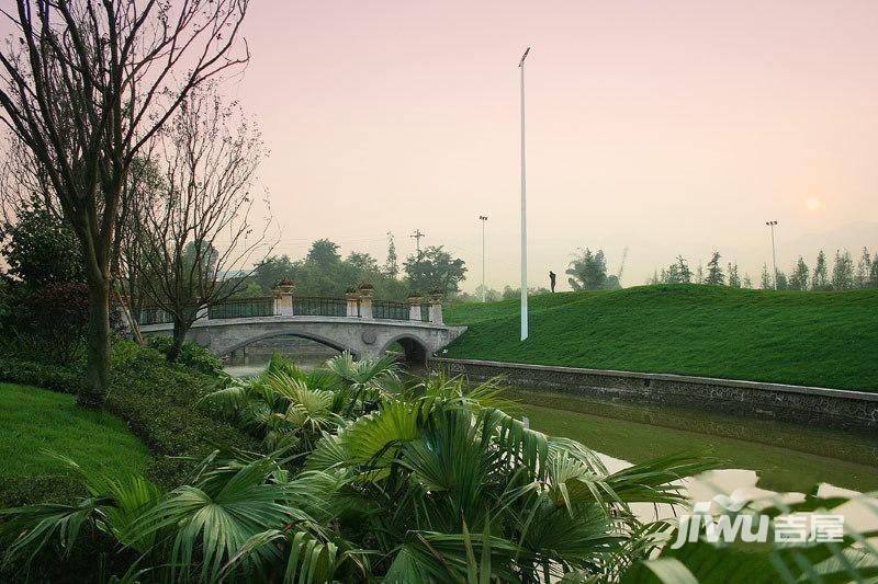 金科廊桥水乡实景图图片