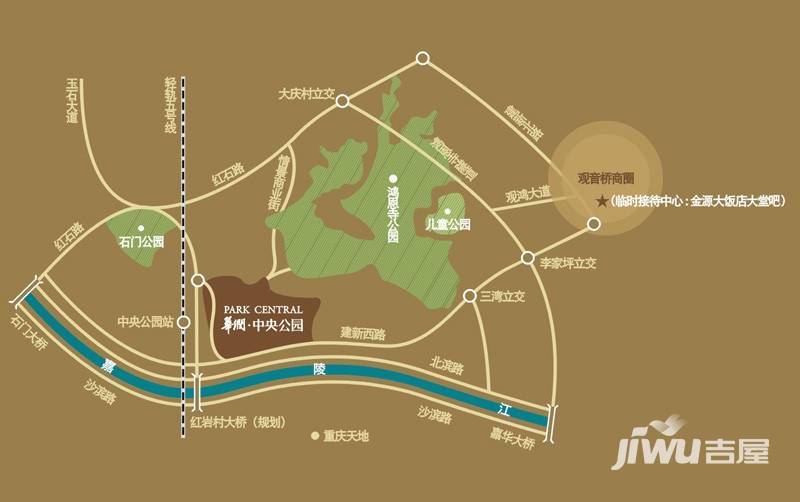 邹城中央公园位置图片