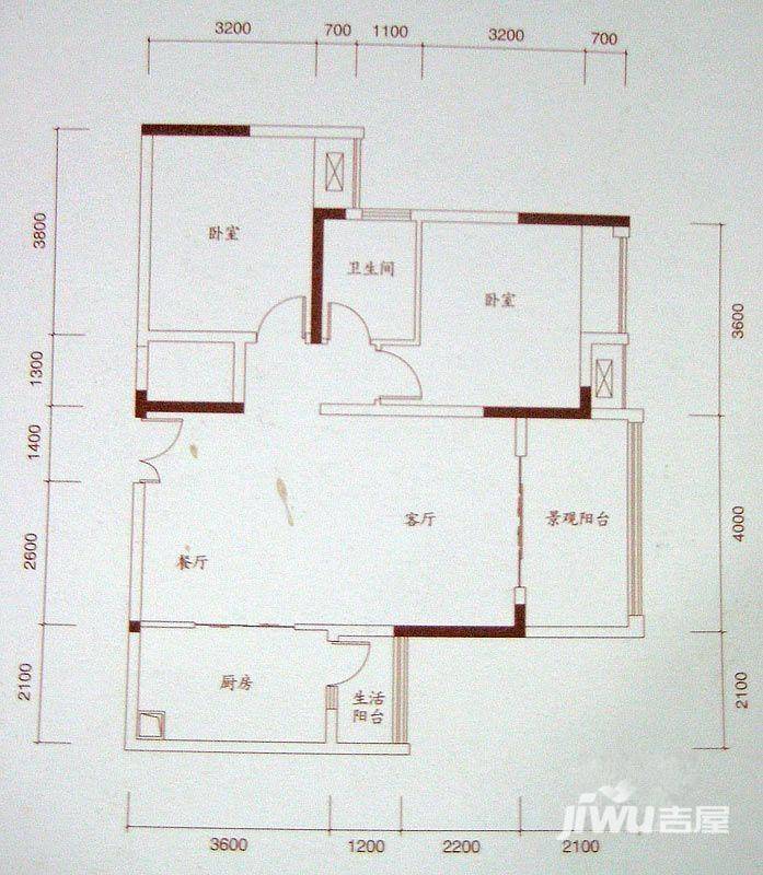 鎏嘉码头｜雲曜普通住宅73.1㎡户型图