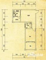 木里小镇普通住宅55.2㎡户型图