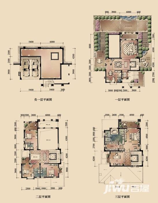 中安长岛普通住宅101㎡户型图