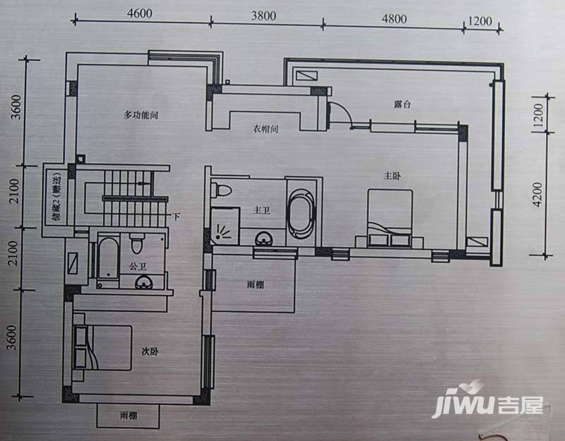 中安长岛普通住宅219.9㎡户型图