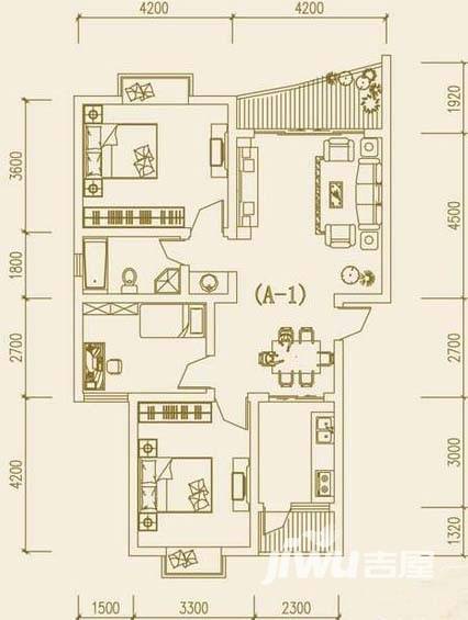 大足棠城丽都户型图