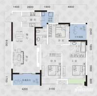 庆业九寨印象普通住宅94.8㎡户型图