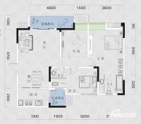 庆业九寨印象普通住宅88.2㎡户型图