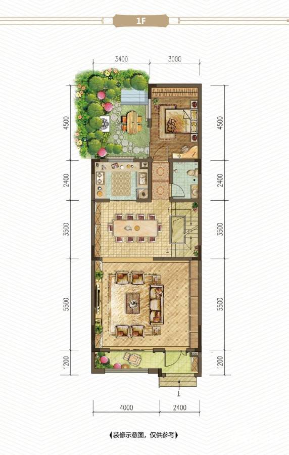 金科城嘉陵江上普通住宅89㎡户型图