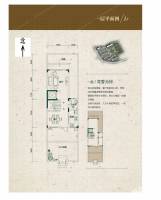 南方格林雅墅1室2厅1卫155㎡户型图