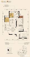 江屿朗廷3室2厅3卫170.6㎡户型图