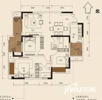 江屿朗廷普通住宅84.9㎡户型图