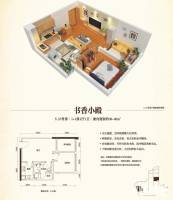 郁金香国际公寓普通住宅38㎡户型图