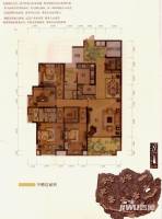 财信北岸江山4室2厅2卫156㎡户型图