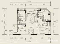 聚丰江山天下普通住宅90.5㎡户型图