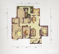 江与城普通住宅144㎡户型图