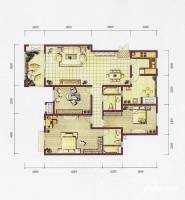 江与城普通住宅132㎡户型图