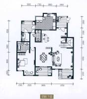 江与城普通住宅230㎡户型图