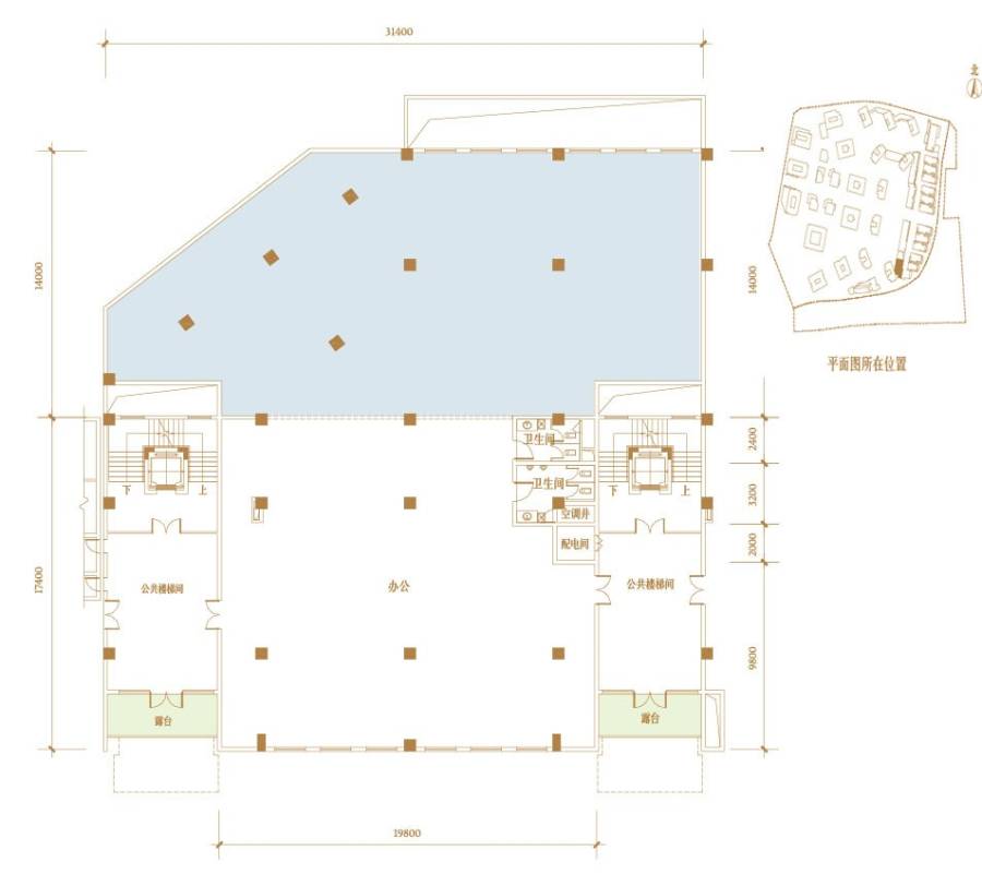 星耀天地普通住宅439㎡户型图