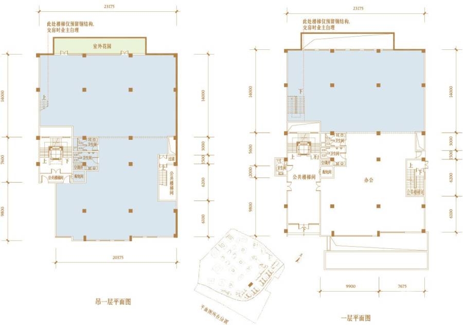 星耀天地普通住宅350㎡户型图