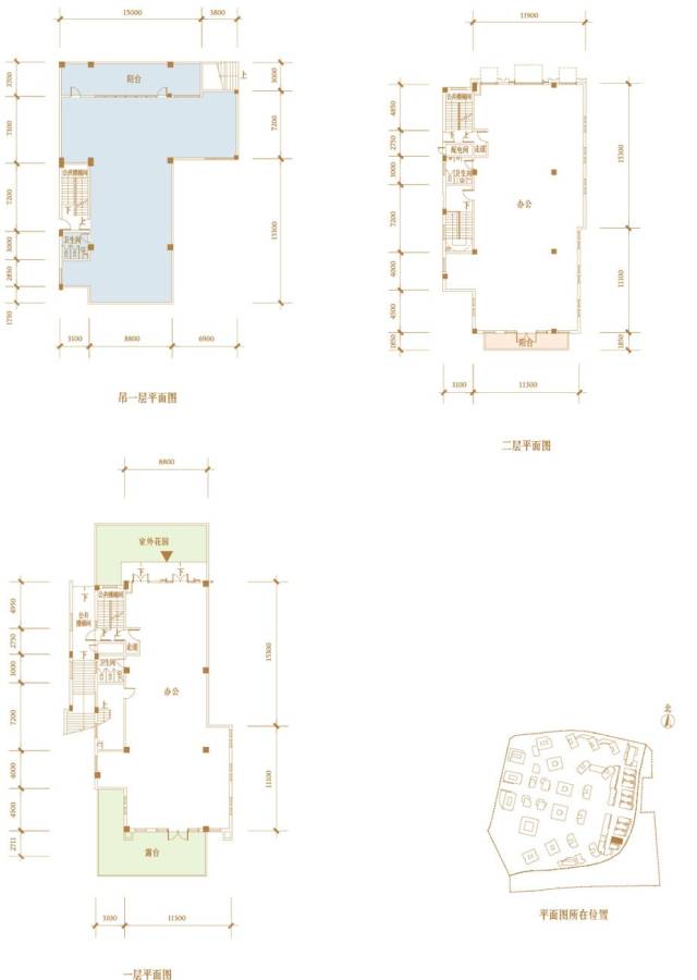 星耀天地普通住宅728㎡户型图