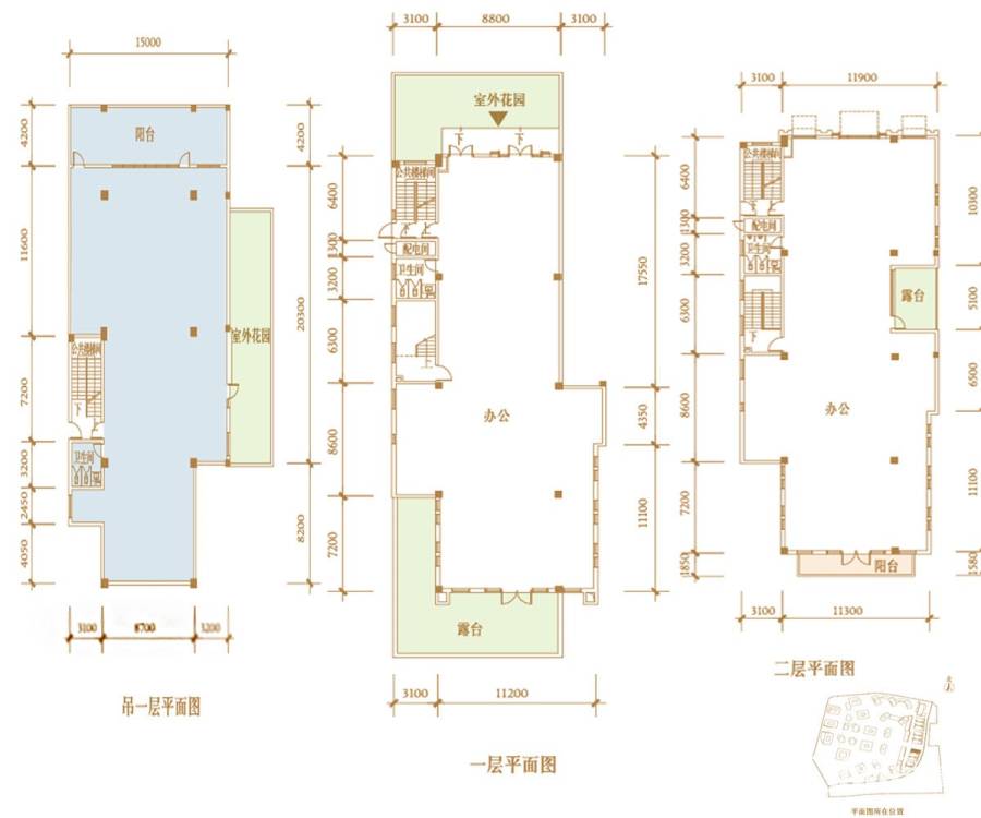 星耀天地普通住宅885㎡户型图