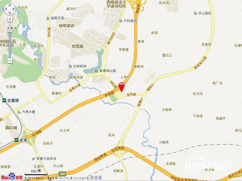鸿府位置交通图图片