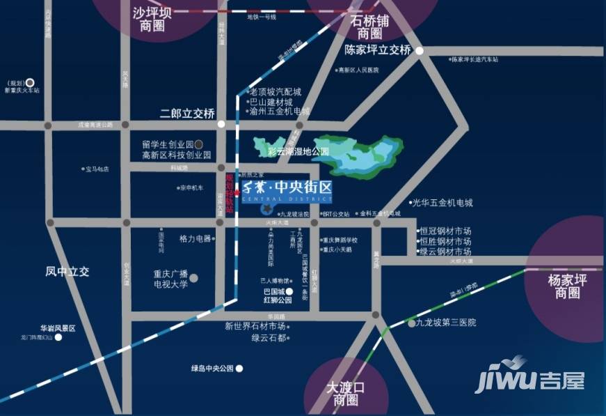 千叶中央街区位置交通图图片