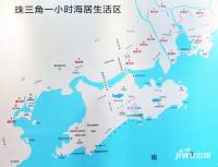 海陵岛恒大御景湾位置交通图