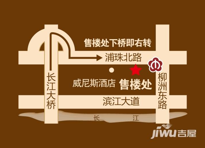 滨江雅园（北外滩水城）位置交通图图片