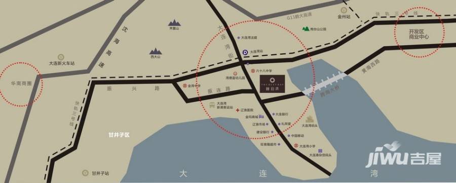 颐泊湾位置交通图图片