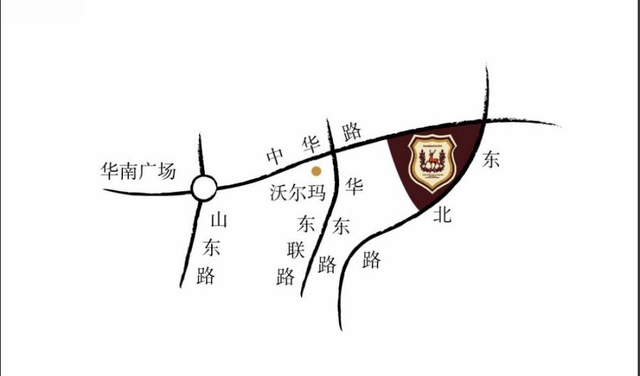 钰桥中央庭院位置交通图图片