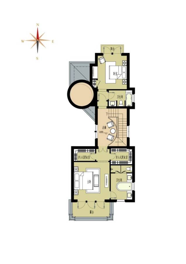 德嘉与海普通住宅213㎡户型图