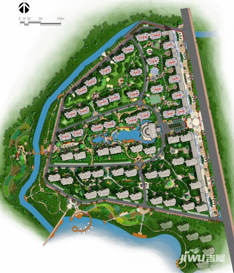 衍宏海港小镇规划图图片