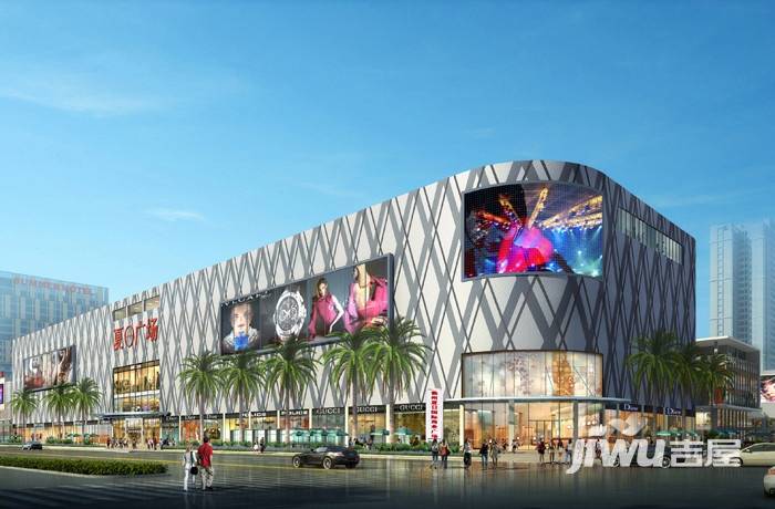 儋州夏日国际商业广场效果图图片