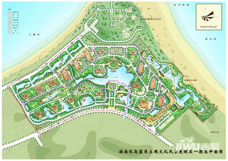 长岛蓝湾规划图