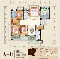 蓝城印象4室2厅2卫209㎡户型图