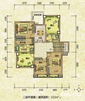 美兰高尔夫温泉别墅普通住宅115㎡户型图