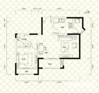 美兰高尔夫温泉别墅普通住宅72.9㎡户型图