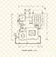 美兰高尔夫温泉别墅5室2厅5卫455.2㎡户型图