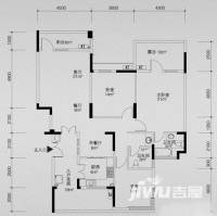 泰达天海国际3室2厅2卫158.5㎡户型图