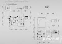 泰达天海国际4室2厅3卫219.6㎡户型图